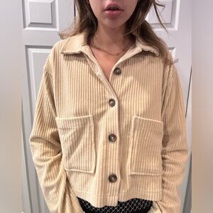 Corduroy shirt
